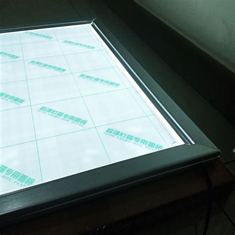 office metal light box 2x2 malaysia|Slim LED Light Box Frame [40CM x 60CM] .